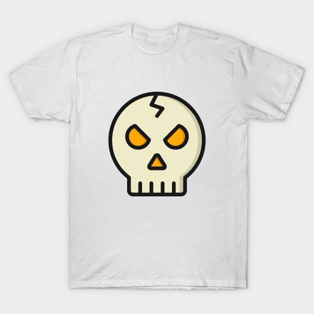 Skull T-Shirt by deemakdaksina